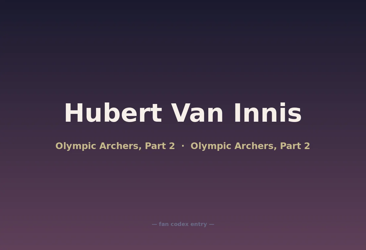 Hubert Van Innis