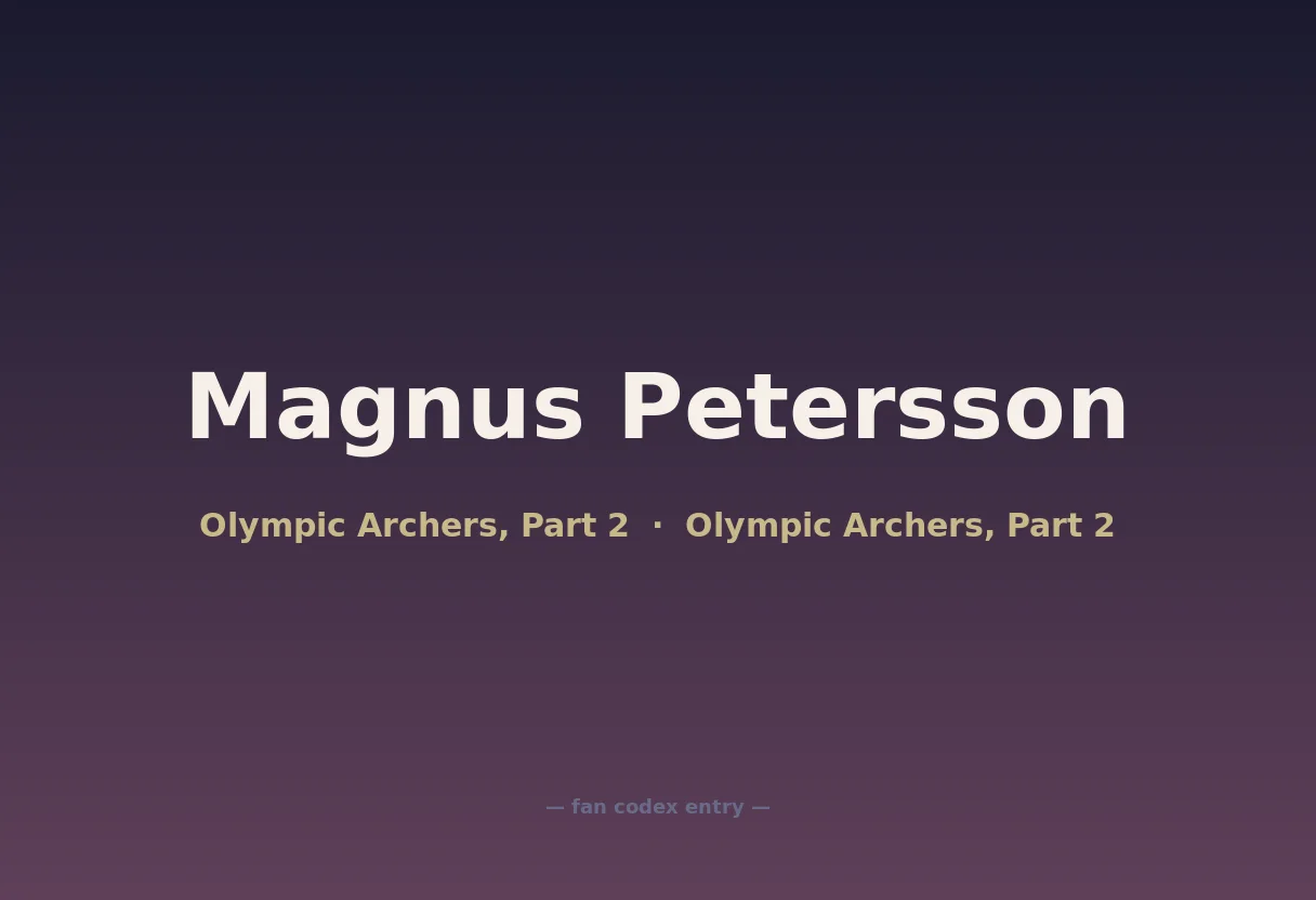 Magnus Petersson