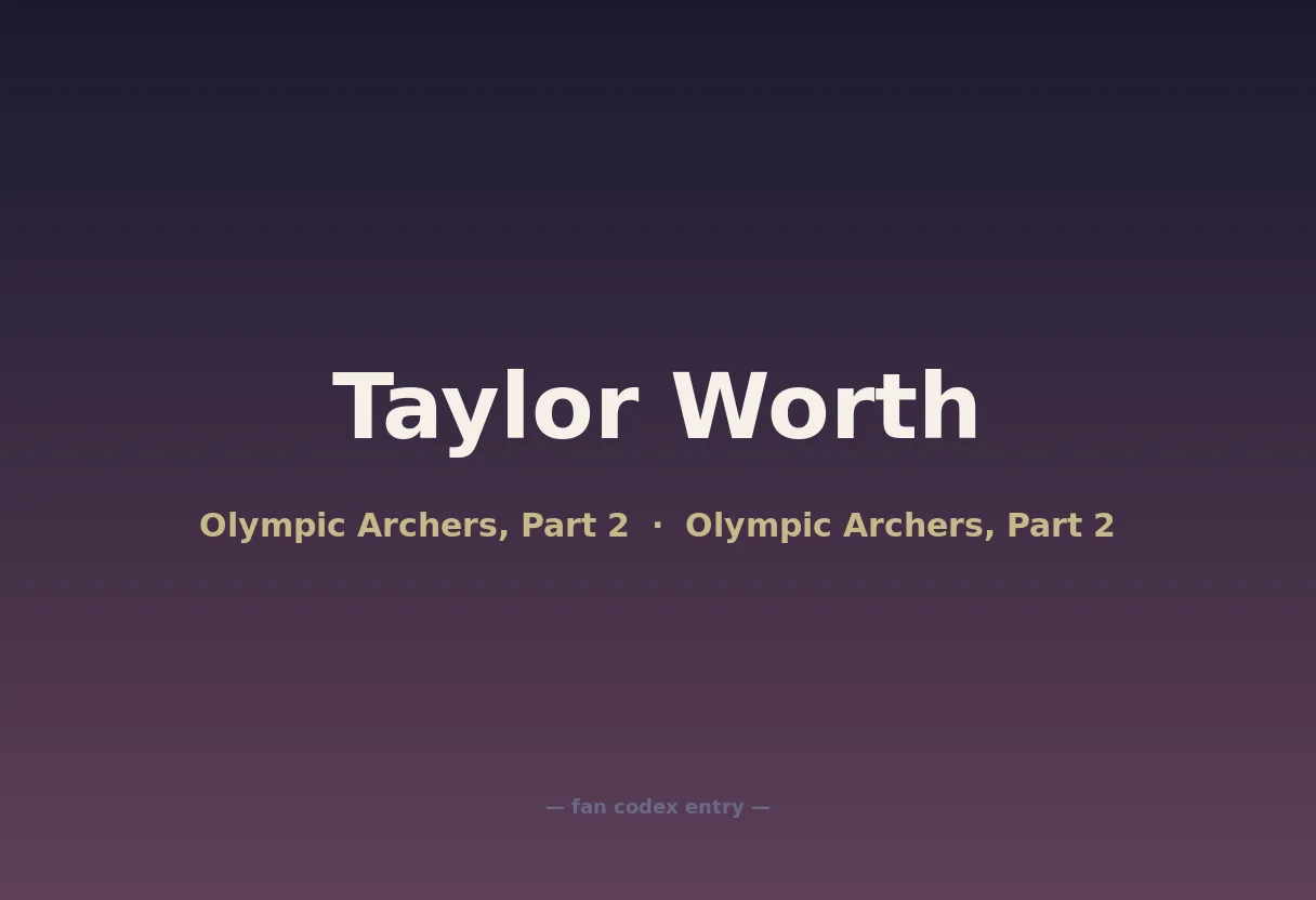 Taylor Worth