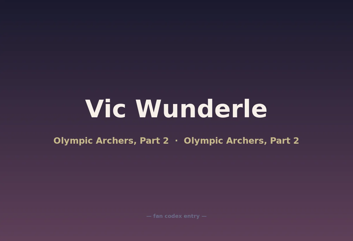Vic Wunderle