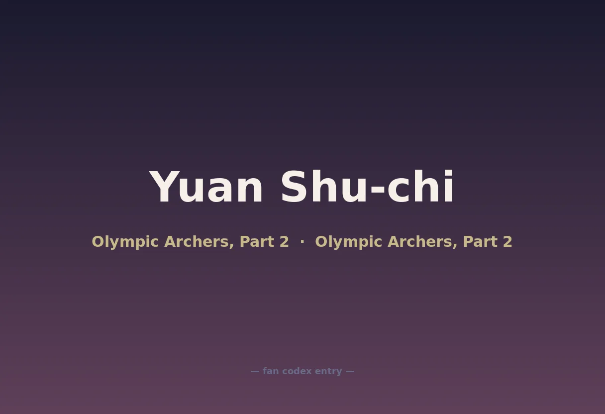 Yuan Shu-chi