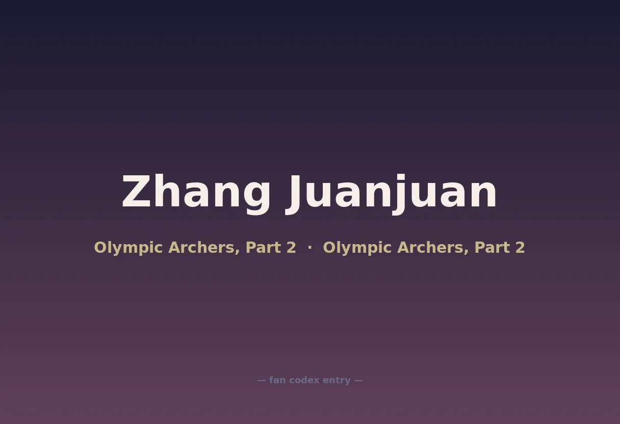 Zhang Juanjuan