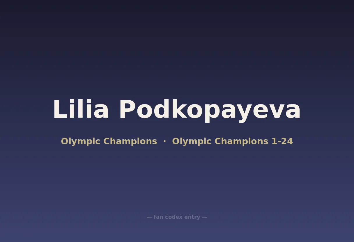 Lilia Podkopayeva