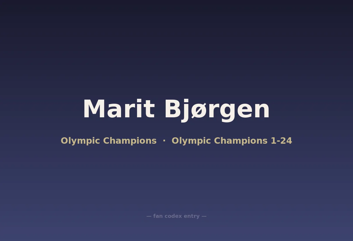 Marit Bjørgen