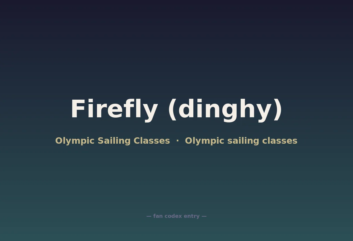 Firefly (dinghy)