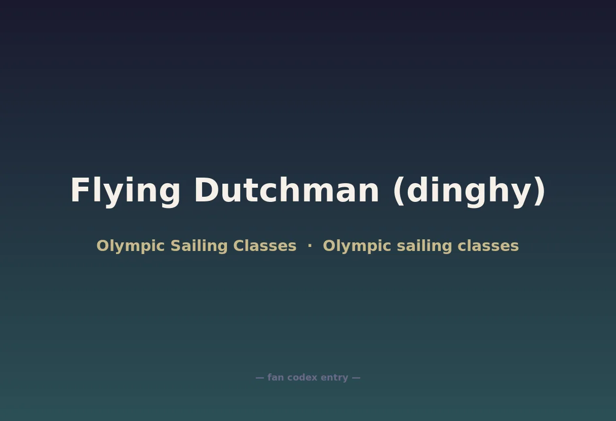 Flying Dutchman (dinghy)