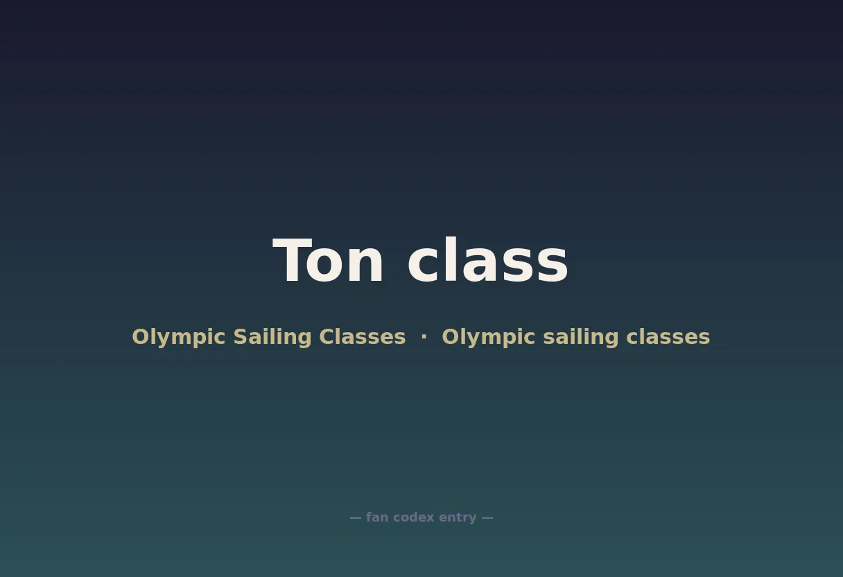 Ton class