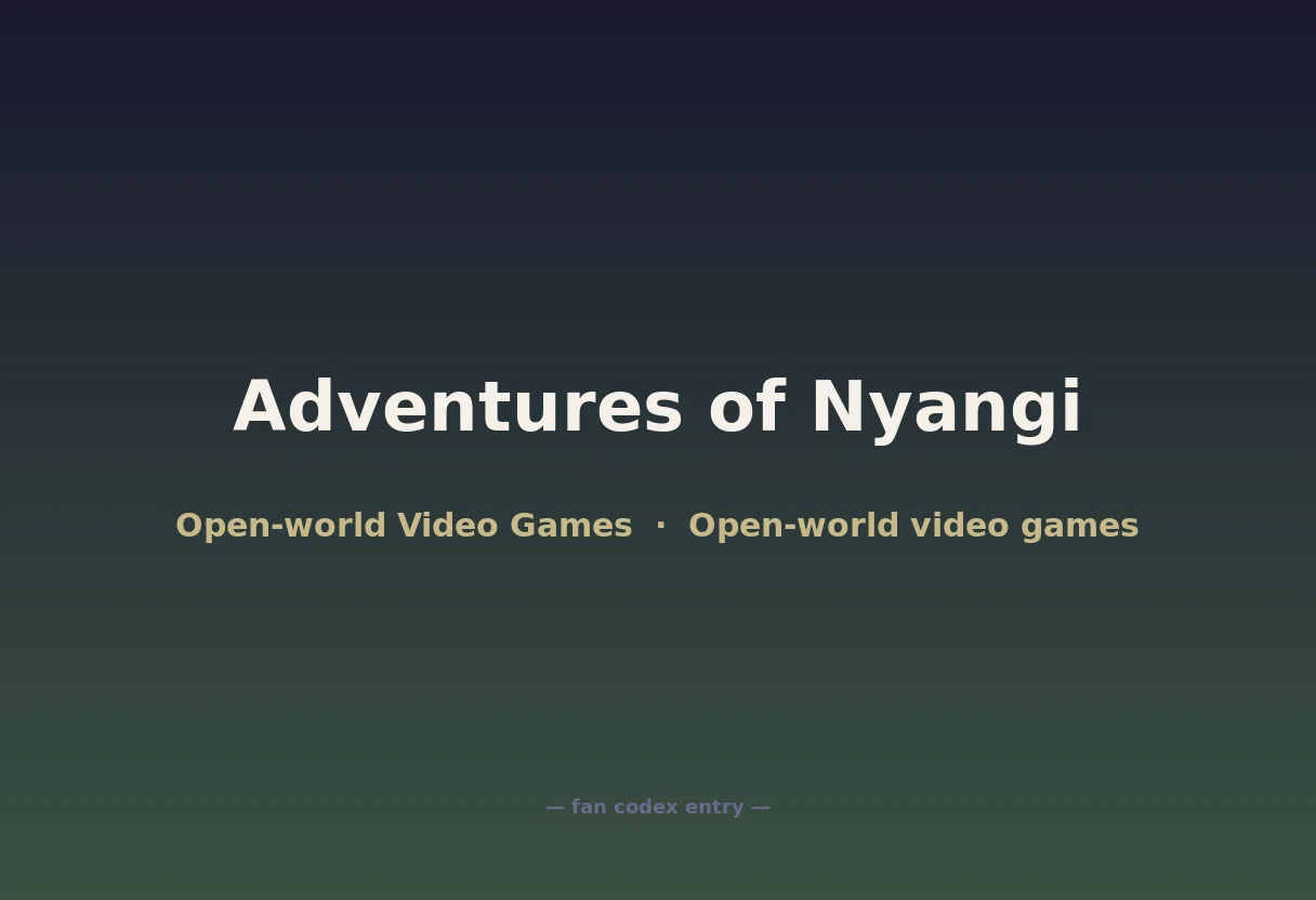 Adventures of Nyangi