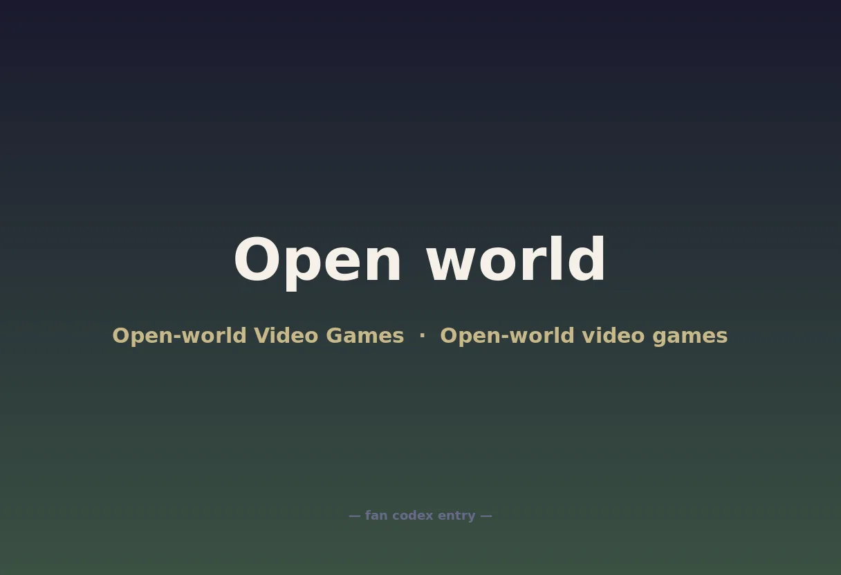 Open world