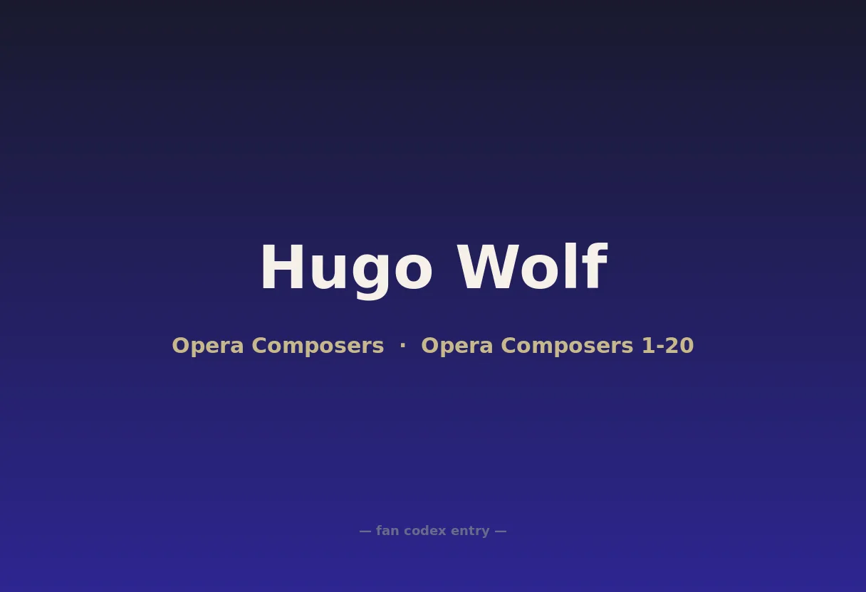 Hugo Wolf
