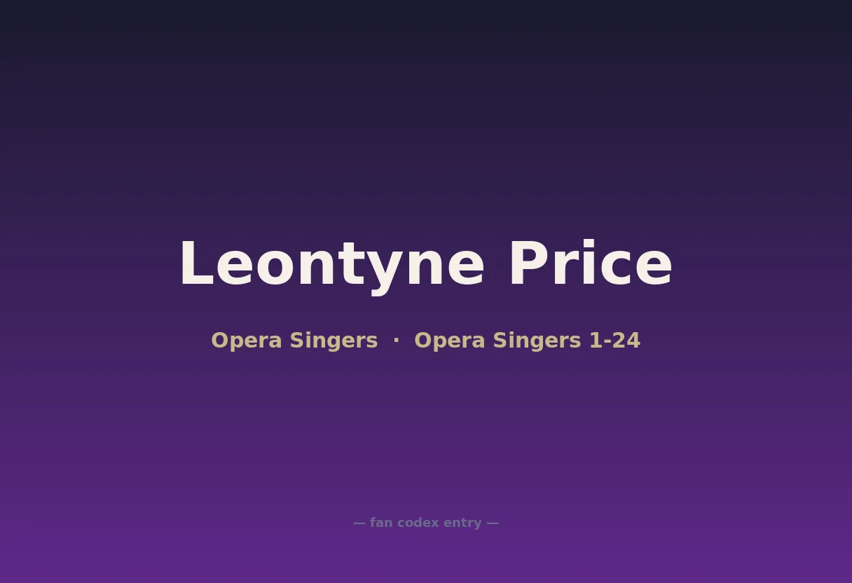 Leontyne Price