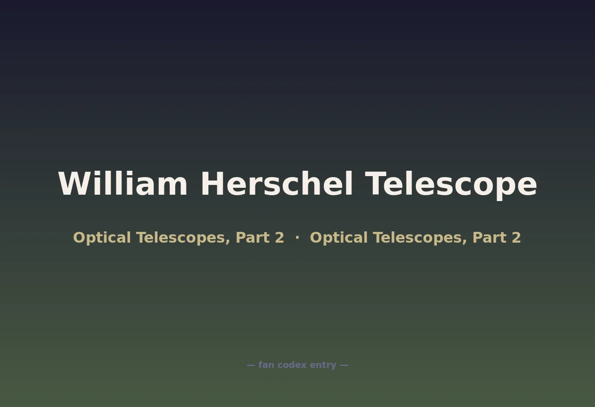 William Herschel Telescope