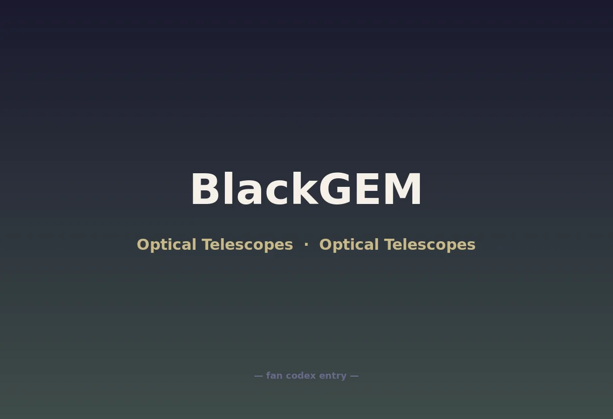 BlackGEM