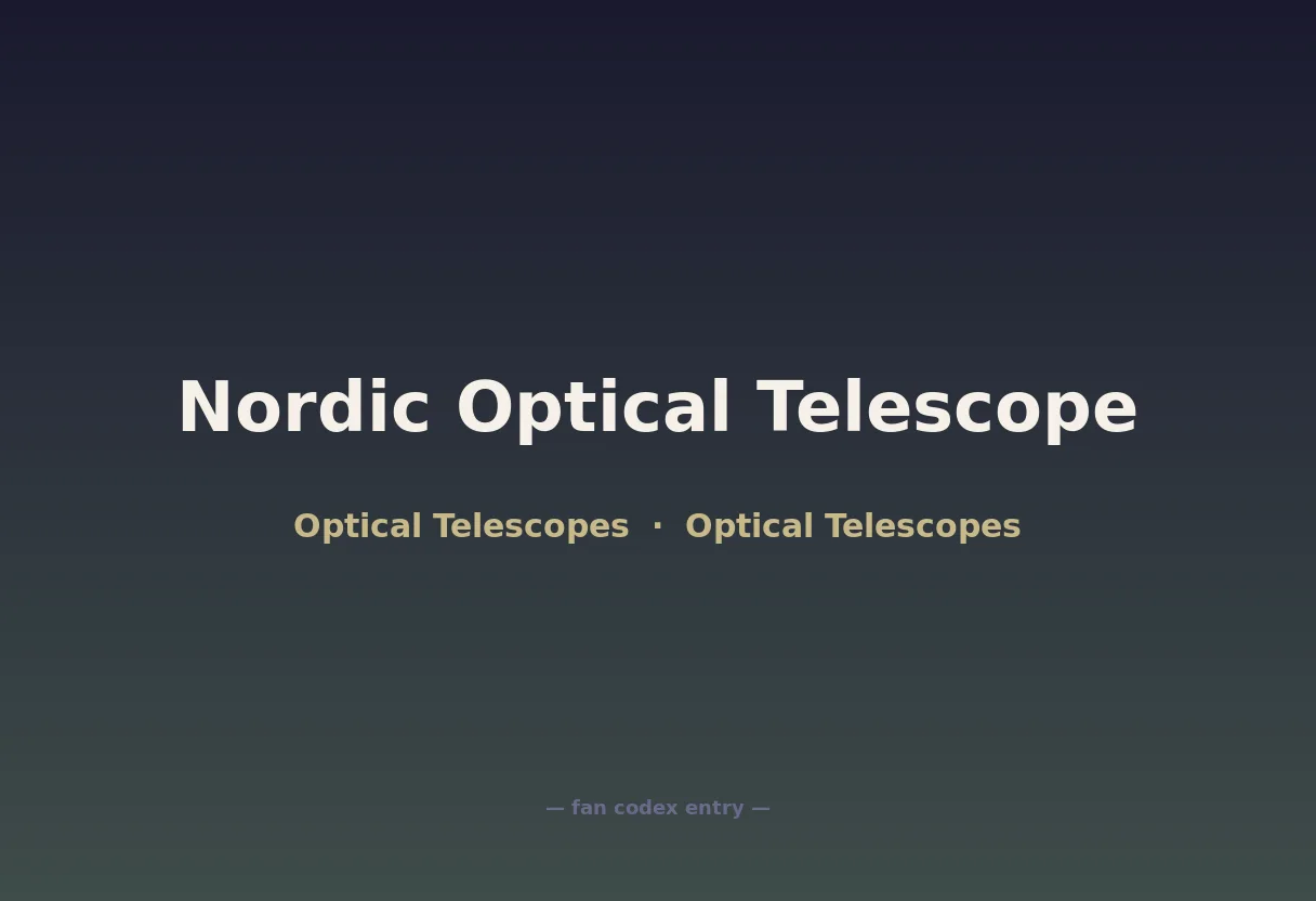 Nordic Optical Telescope