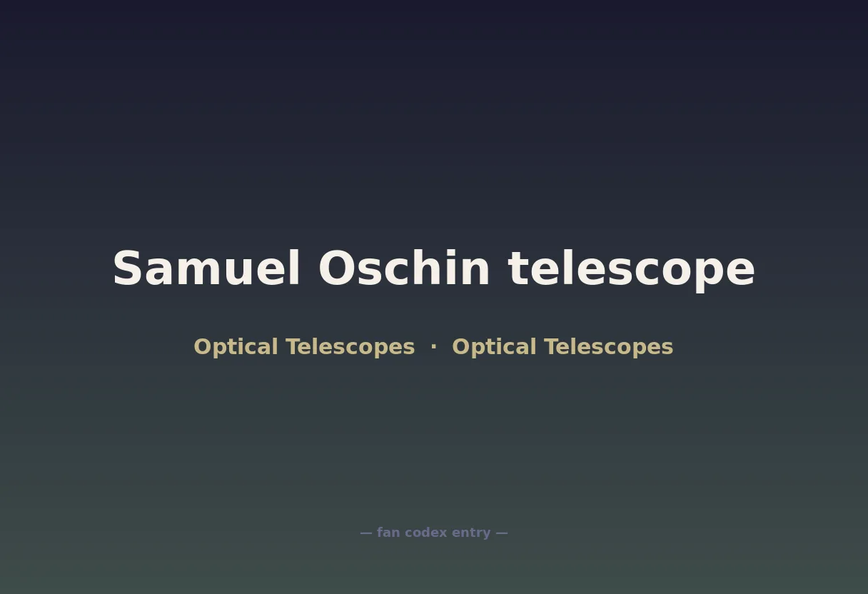 Samuel Oschin telescope