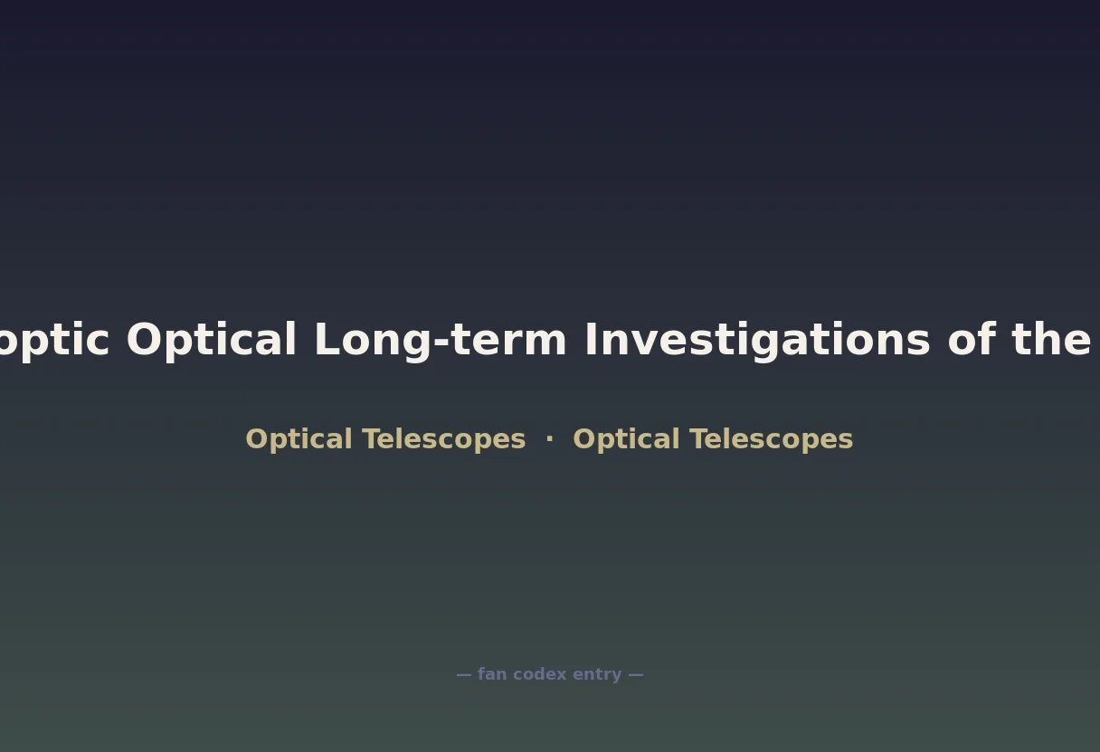 Synoptic Optical Long-term Investigations of the Sun
