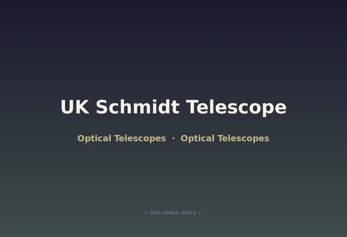 UK Schmidt Telescope