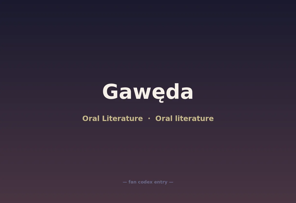 Gawęda