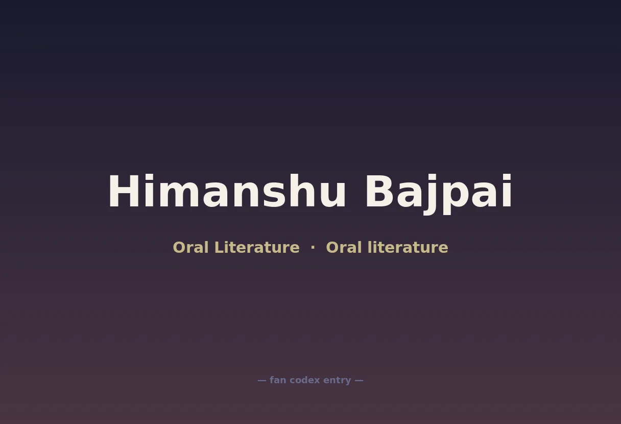 Himanshu Bajpai