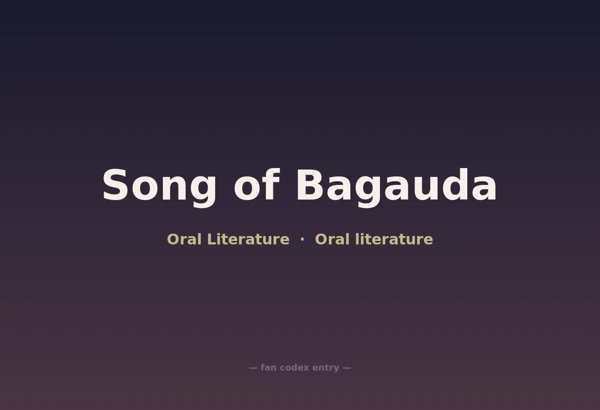 Song of Bagauda