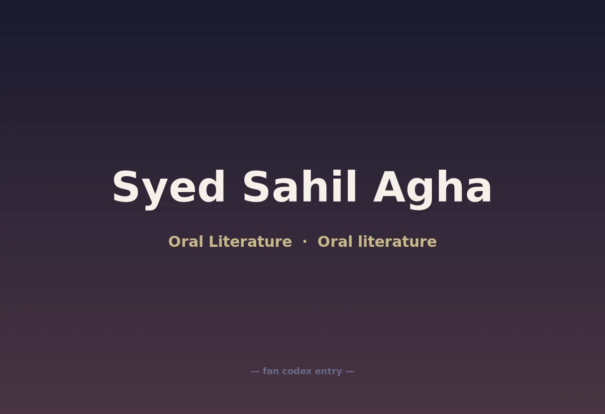 Syed Sahil Agha