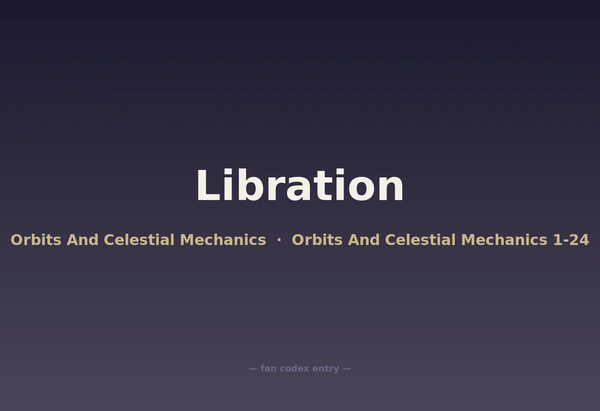 Libration
