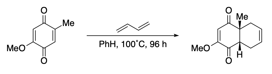 Cortisone Diels-Alder Woodward