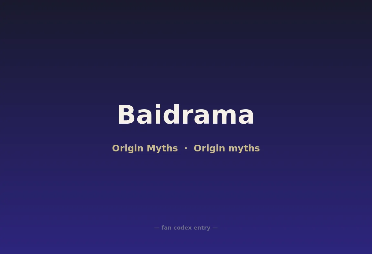 Baidrama