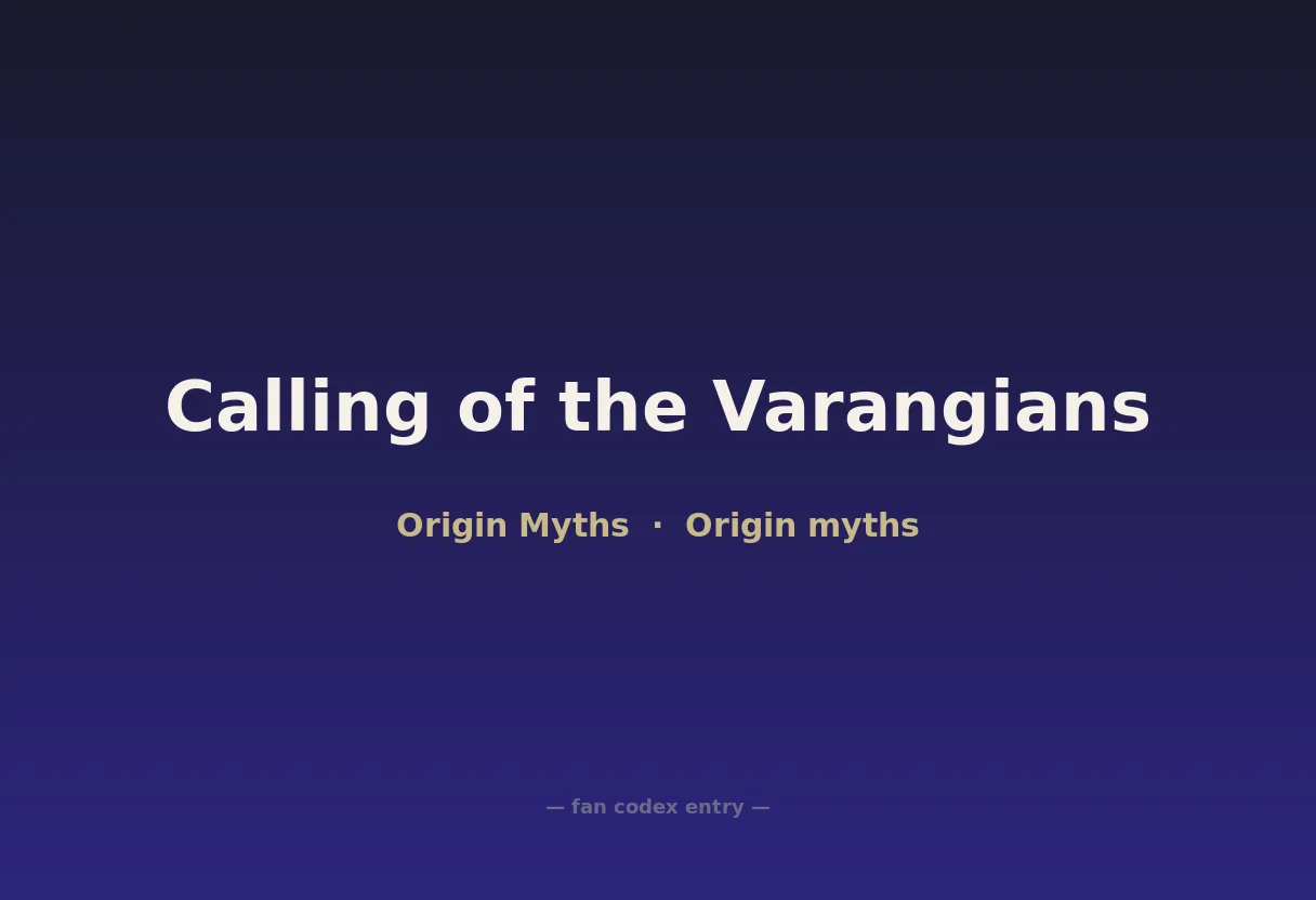Calling of the Varangians