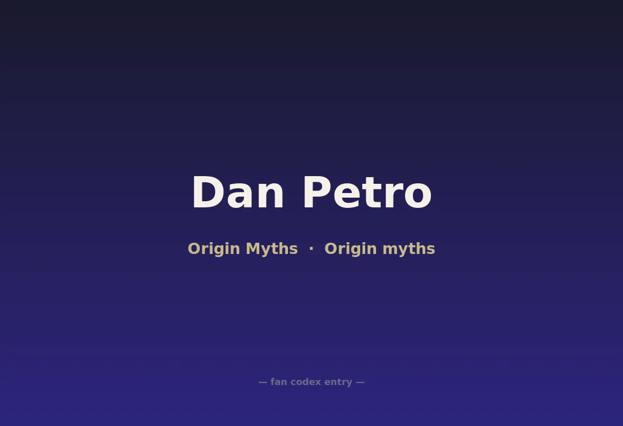 Dan Petro