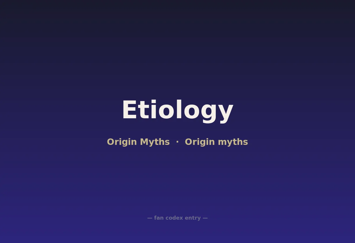 Etiology