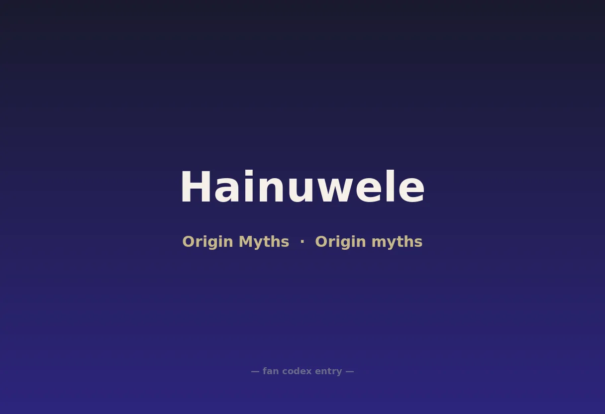 Hainuwele