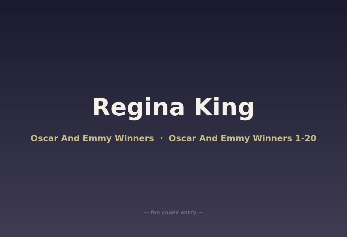 Regina King