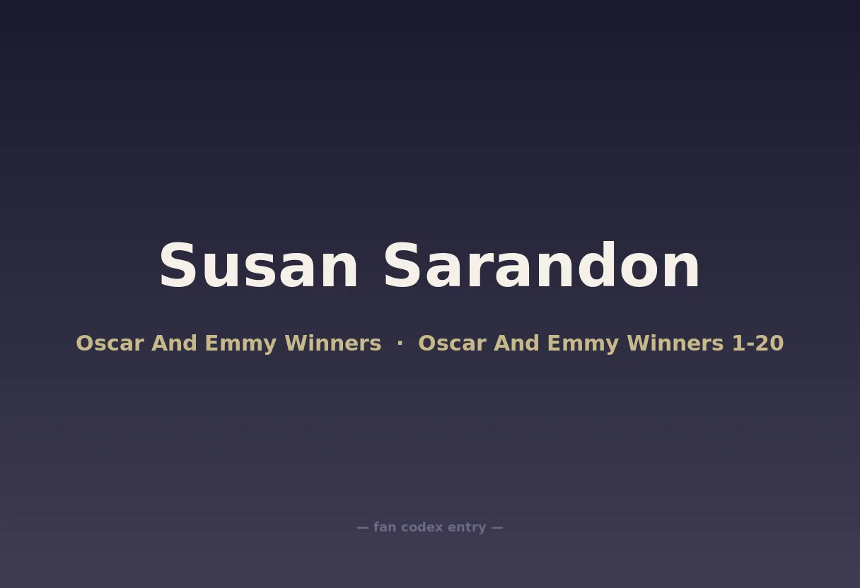 Susan Sarandon