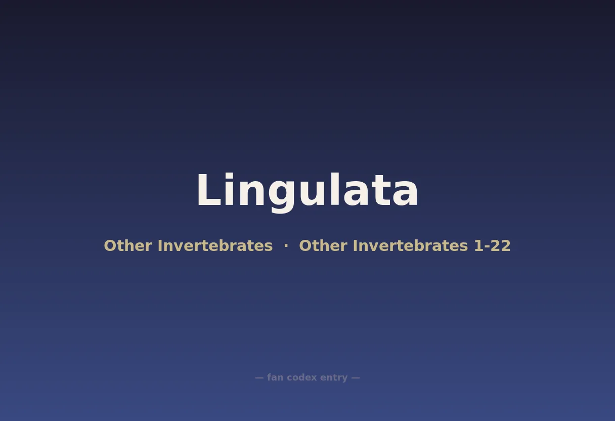 Lingulata