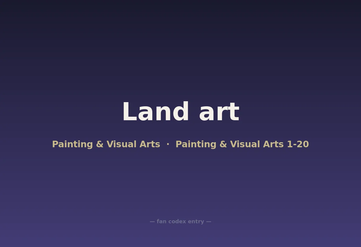 Land art