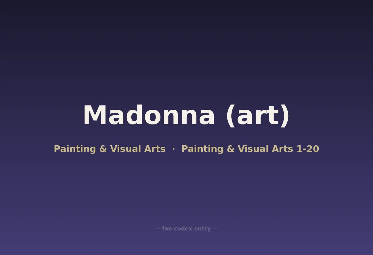 Madonna (art)