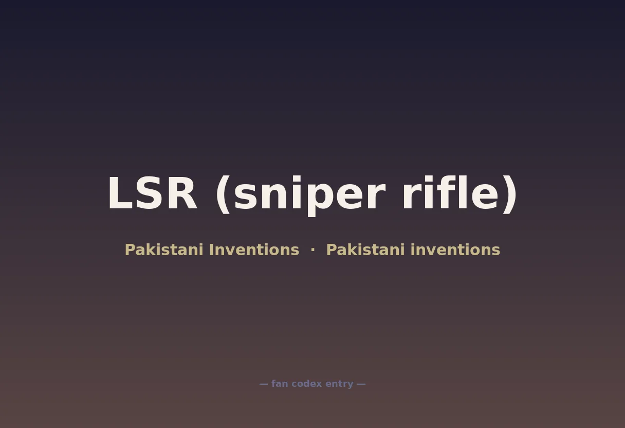 LSR (sniper rifle)
