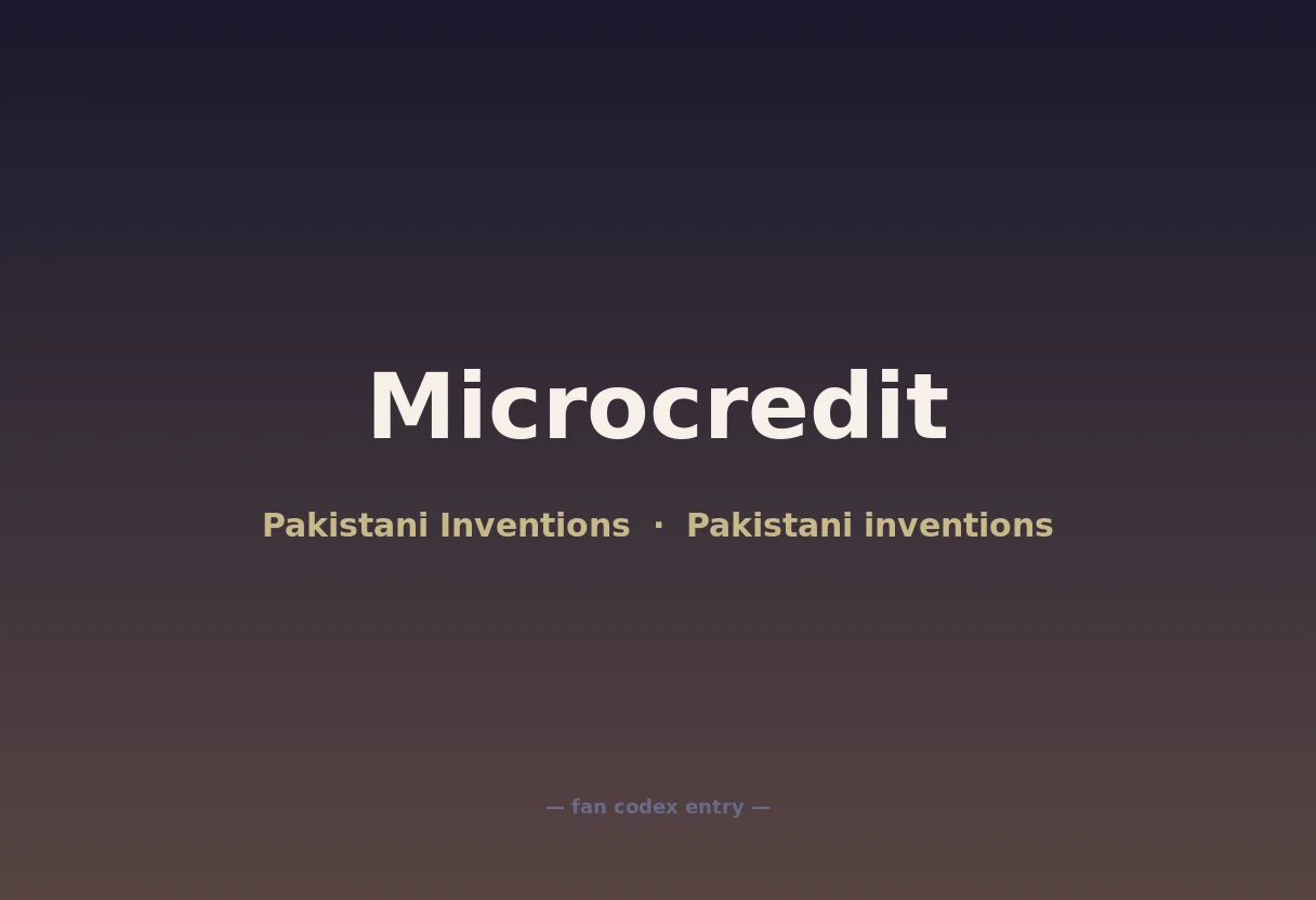Microcredit