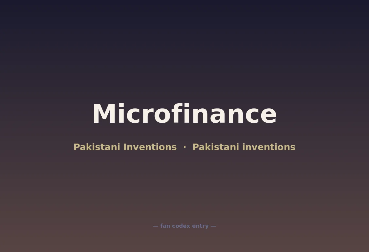 Microfinance