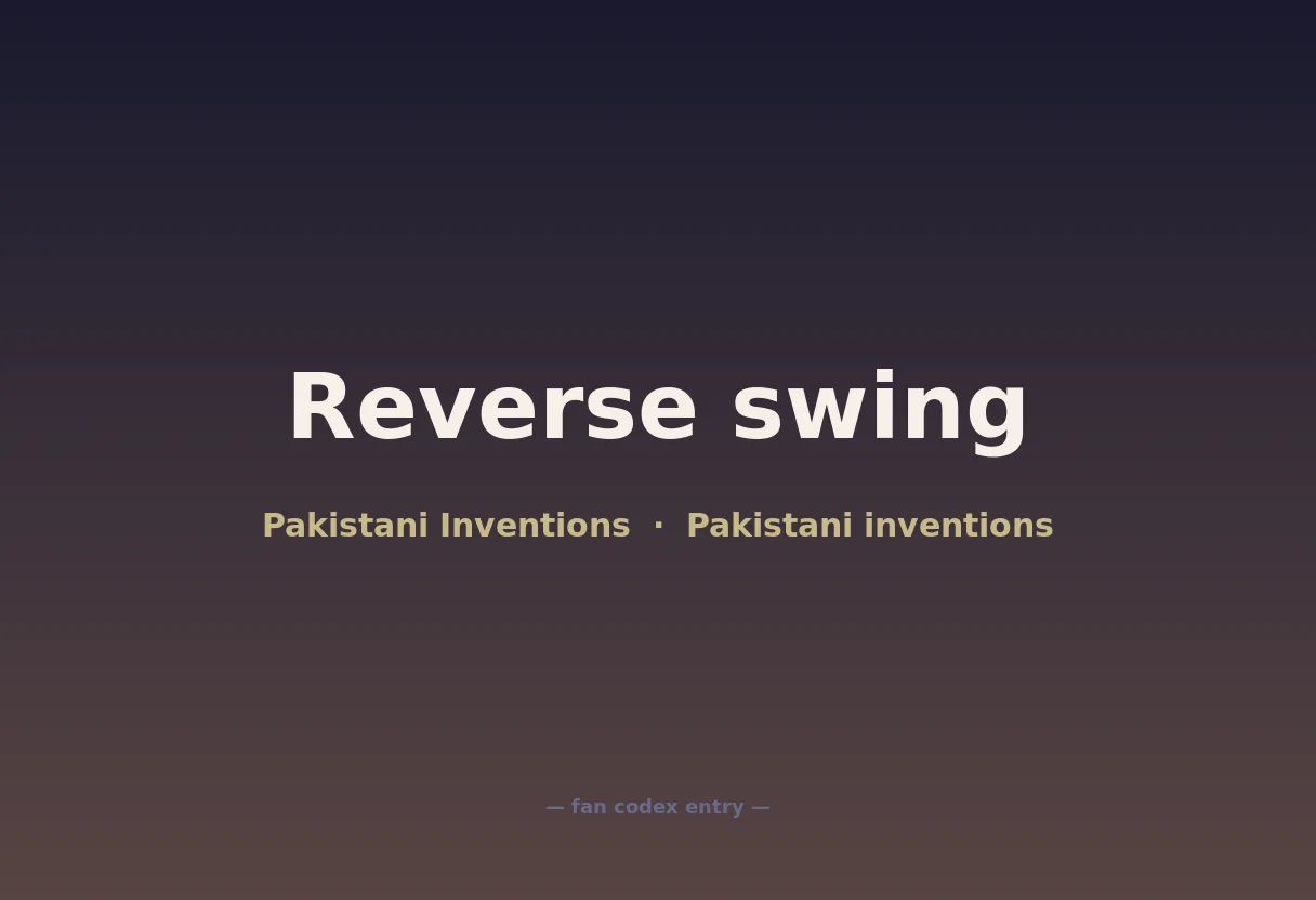 Reverse swing