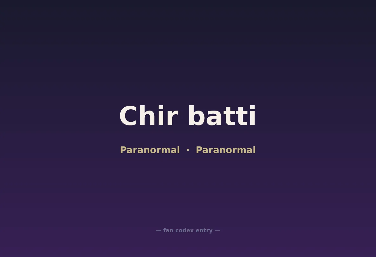 Chir batti