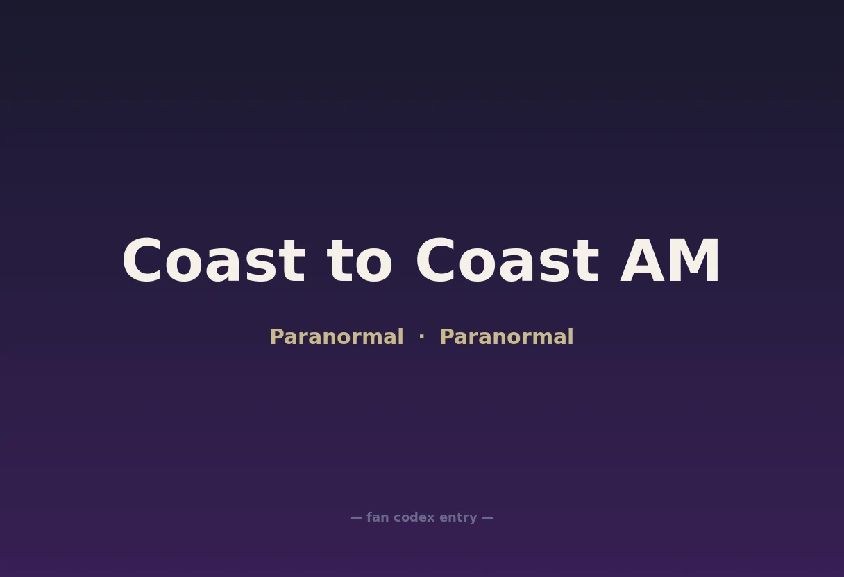 Coast to Coast AM