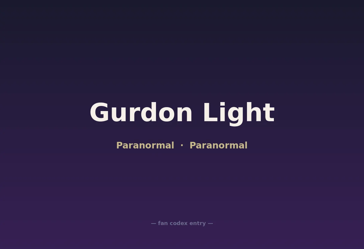 Gurdon Light