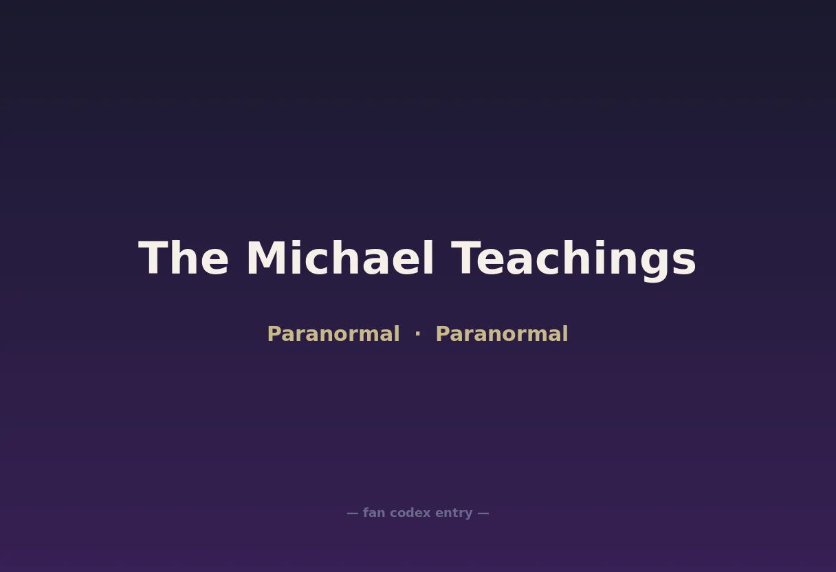 The Michael Teachings