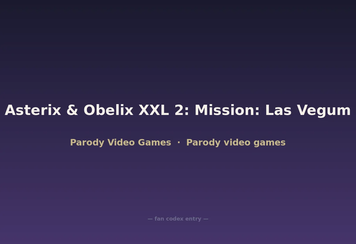 Asterix & Obelix XXL 2: Mission: Las Vegum
