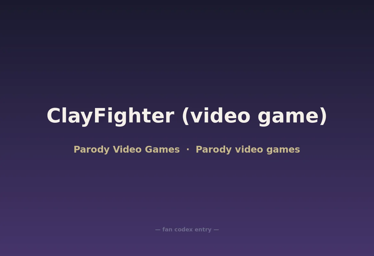 ClayFighter (video game)
