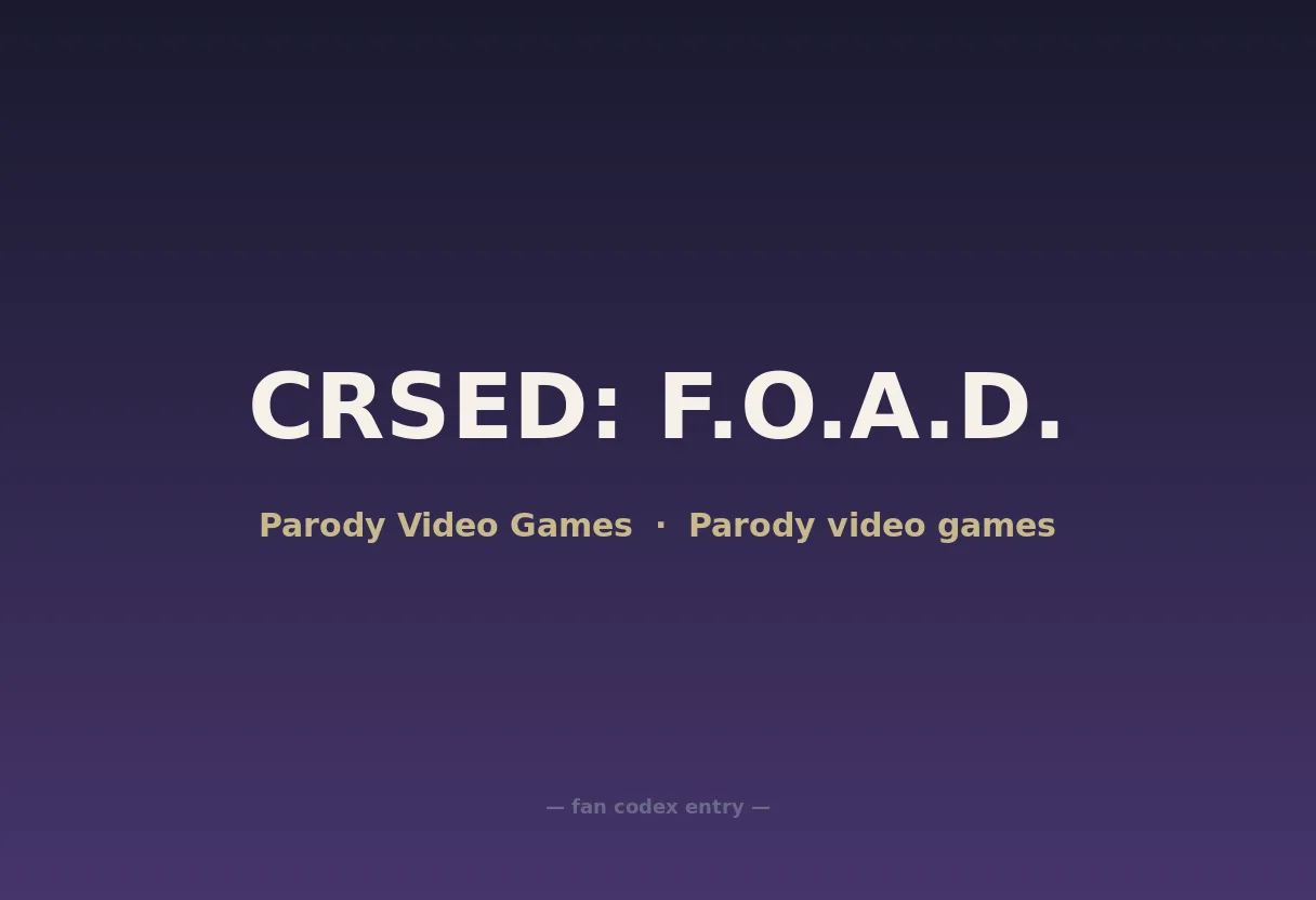 CRSED: F.O.A.D.