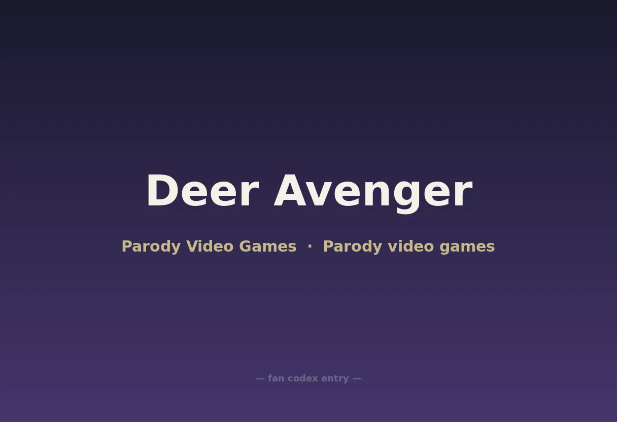 Deer Avenger