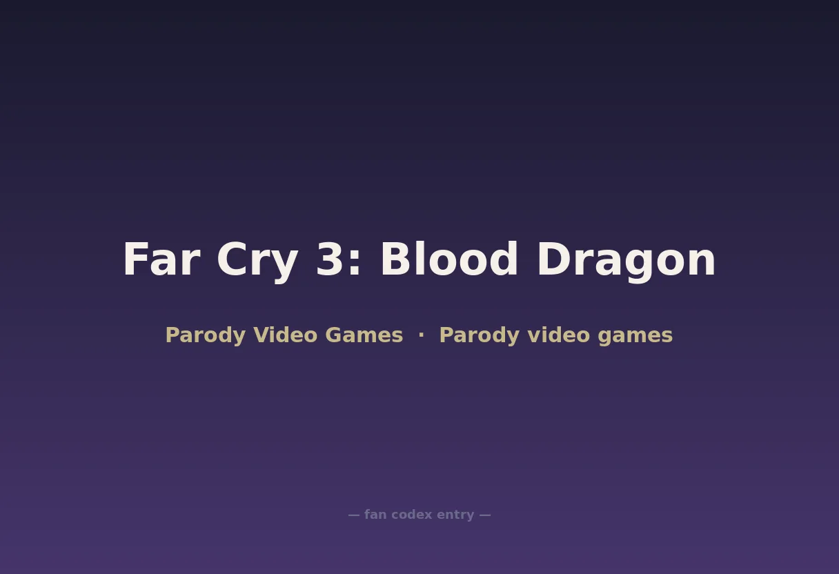 Far Cry 3: Blood Dragon